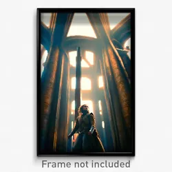 Pixel Art Poster - Jaw Dropping Vault (8 Bit Psychedelic Video Game Print)