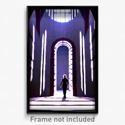 Pixel Art Poster - Normal Vault (8 Bit Psychedelic Trippy Video Game Print)