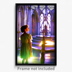 Pixel Art Poster - Homely Folly (8 Bit Psychedelic Trippy Video Game Print)