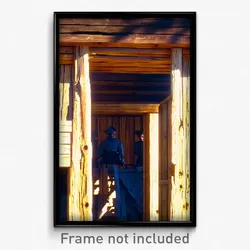 Pixel Art Poster - Wooden Nation (8 Bit Psychedelic Trippy Video Game Print)
