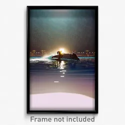 Pixel Art Poster - Impeccable Channel (8 Bit Psychedelic Video Game Print)