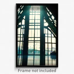 Pixel Art Poster - Grand Glass (8 Bit Psychedelic Trippy Weird Video Game Print)