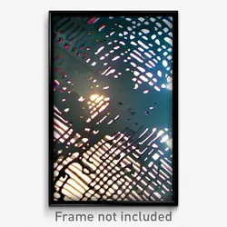 Pixel Art Poster - Natural Grate (8 Bit Psychedelic Trippy Video Game Print)