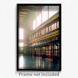 Pixel Art Poster - Uncommon Hall (8 Bit Psychedelic Trippy Video Game Print)