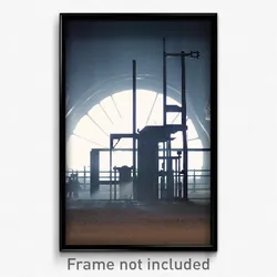 Pixel Art Poster - Alive Stable (8 Bit Psychedelic Trippy Video Game Print)