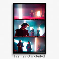 Pixel Art Poster - Wiggly Antechamber (8 Bit Psychedelic Video Game Print)