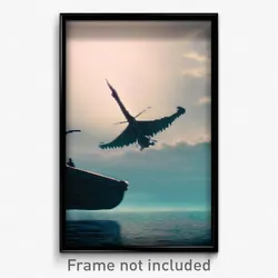 Pixel Art Poster - Wicked Landing (8 Bit Psychedelic Trippy Video Game Print)