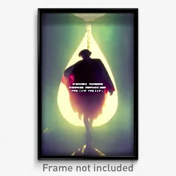 Pixel Art Poster - Strange Morass (8 Bit Psychedelic Trippy Video Game Print)
