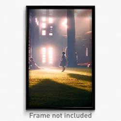 Pixel Art Poster - All Over The Place Turn (8 Bit Psychedelic Video Game Print)