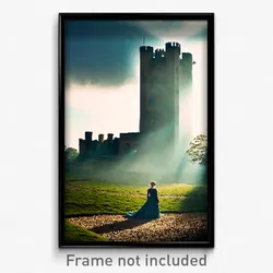 Pixel Art Poster - Neat Demesne (8 Bit Psychedelic Trippy Video Game Print)