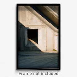 Pixel Art Poster - Concrete Oubliette (8 Bit Psychedelic Video Game Print)