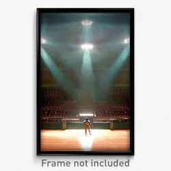 Pixel Art Poster - Dense Court (8 Bit Psychedelic Trippy Weird Video Game Print)