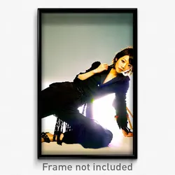 Pixel Art Poster - Famous Kame (8 Bit Psychedelic Trippy Weird Video Game Print)