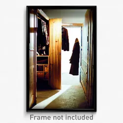 Pixel Art Poster - Rural Closet (8 Bit Psychedelic Trippy Video Game Print)