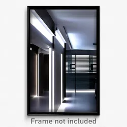 Pixel Art Poster - Modern Eaves (8 Bit Psychedelic Trippy Video Game Print)