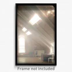 Pixel Art Poster - Flawless Attic (8 Bit Psychedelic Trippy Video Game Print)