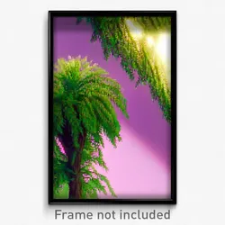 Pixel Art Poster - Extra Small Bush (8 Bit Psychedelic Trippy Video Game Print)