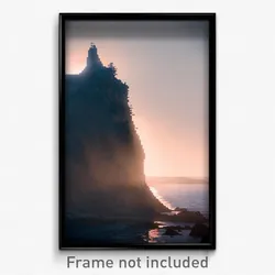 Pixel Art Poster - Unkempt Promontory (8 Bit Psychedelic Video Game Print)