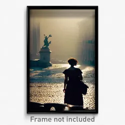 Pixel Art Poster - Meager Rome (8 Bit Psychedelic Trippy Weird Video Game Print)