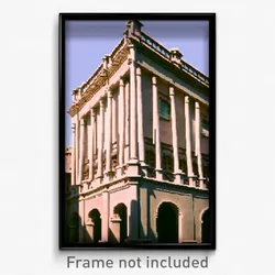 Pixel Art Poster - Imperfect Historical Architecture (8 Bit Video Game Print)