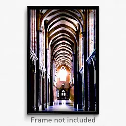 Pixel Art Poster - Different Cloister (8 Bit Psychedelic Video Game Print)
