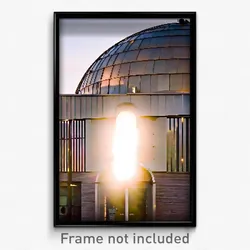 Pixel Art Poster - Natural Observatory (8 Bit Psychedelic Video Game Print)