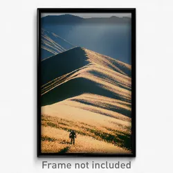 Pixel Art Poster - Unknown Ridge (8 Bit Psychedelic Trippy Video Game Print)