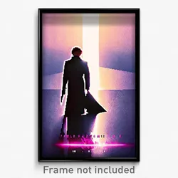 Pixel Art Poster - Faraway Gambit (8 Bit Psychedelic Trippy Video Game Print)