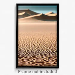 Pixel Art Poster - Spotted Sands (8 Bit Psychedelic Trippy Video Game Print)