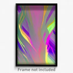 Pixel Art Poster - Distorted Dais (8 Bit Psychedelic Trippy Video Game Print)