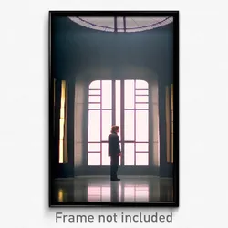 Pixel Art Poster - Simple Antechamber (8 Bit Psychedelic Video Game Print)