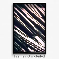 Pixel Art Poster - Glossy Ridge (8 Bit Psychedelic Trippy Video Game Print)
