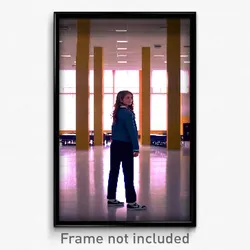 Pixel Art Poster - Normal High School (8 Bit Psychedelic Video Game Print)