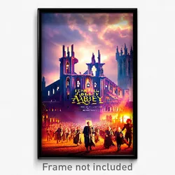 Pixel Art Poster - Terrific Abbey (8 Bit Psychedelic Trippy Video Game Print)