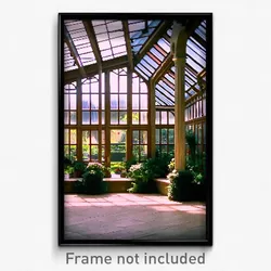 Pixel Art Poster - Thick Conservatory (8 Bit Psychedelic Video Game Print)