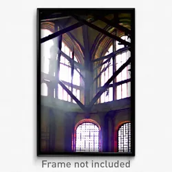 Pixel Art Poster - Original Rookery (8 Bit Psychedelic Trippy Video Game Print)