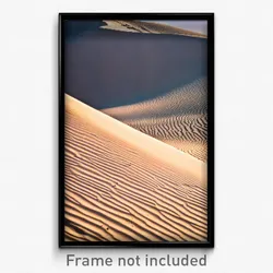Pixel Art Poster - Cavernous Dunes (8 Bit Psychedelic Trippy Video Game Print)