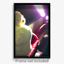 Pixel Art Poster - Plush Switchback (8 Bit Psychedelic Trippy Video Game Print)