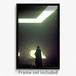 Pixel Art Poster - Dark Roost (8 Bit Psychedelic Trippy Weird Video Game Print)