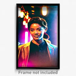 Pixel Art Poster - Candid View (8 Bit Psychedelic Trippy Weird Video Game Print)