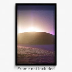 Pixel Art Poster - Unknown Mound (8 Bit Psychedelic Trippy Video Game Print)