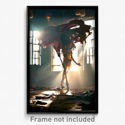 Pixel Art Poster - Tattered Baronetcy (8 Bit Psychedelic Video Game Print)
