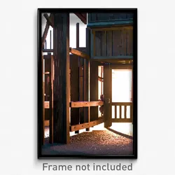 Pixel Art Poster - Extra Small Stockade (8 Bit Psychedelic Video Game Print)
