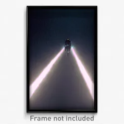 Pixel Art Poster - Dark Domain (8 Bit Psychedelic Trippy Weird Video Game Print)