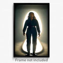 Pixel Art Poster - Oval Body (8 Bit Psychedelic Trippy Weird Video Game Print)
