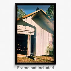 Pixel Art Poster - Active Outbuilding (8 Bit Psychedelic Video Game Print)