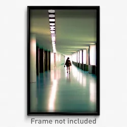 Pixel Art Poster - Smooth Passage (8 Bit Psychedelic Trippy Video Game Print)