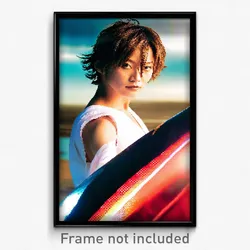 Pixel Art Poster - Superb Kame (8 Bit Psychedelic Trippy Weird Video Game Print)