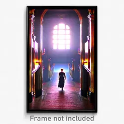 Pixel Art Poster - Incredible Hall (8 Bit Psychedelic Trippy Video Game Print)