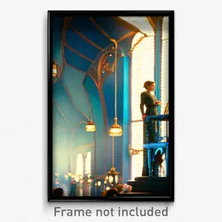 Pixel Art Poster - Wonderful Treasury (8 Bit Psychedelic Video Game Print)